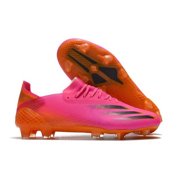 Adidas X Ghosted FG Superspectral Rosa Negro Naranja